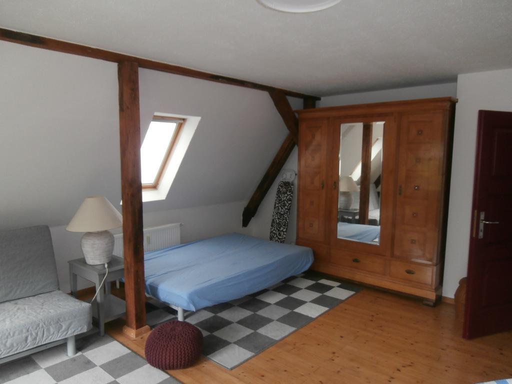 Ferienwohnung Saaleblick Halle  Buitenkant foto