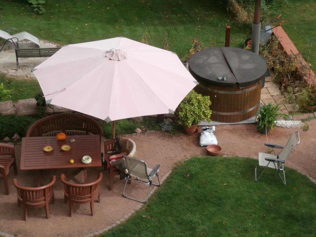 Ferienwohnung Saaleblick Halle  Buitenkant foto