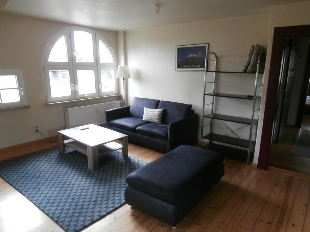 Ferienwohnung Saaleblick Halle  Buitenkant foto